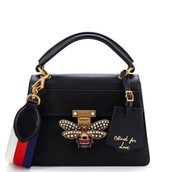 Gucci Handbags - Gucci Small Queen Margaret Top Handle Bag Leather